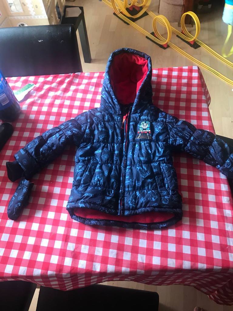 thomas the tank engine coat